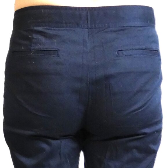 Brooks Brothers Black Dress Pants Size 4 Skinny leg Drop Waist Natalie Trousers - Picture 5 of 11